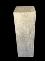 A Stone Pedestal or Plinth 41H x 14W