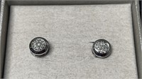 New Pair Of Sterling Silver Earrings