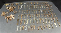 (O) Lot of Antique Keys.