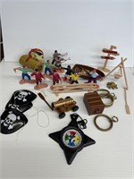 9-Pirate Figures Plus Accessories
