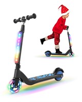 SISIGAD Electric Scooter for Kids Ages 6-12, LED L