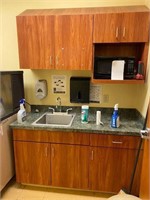 Small Kitchen Cabinet set w/ sink NICE 62" x 25"
