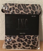 NWT INC LEOPARD SHORT HOSE  O/S  $10