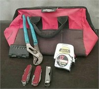 Auto Boss Tool Bag With Box Knives, Pocket