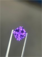 4 carats Fancy cut natural Purple Amethyst
