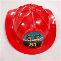 Vintage Toy Emergency 51 Fire Helmet