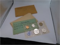 1959 Proof Mint Collector's Coin Set w/ Silver