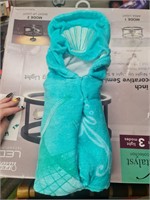 Mermaid hooded towel