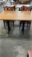 Finished Wooden Rectangular Table (44 W x 30 L)