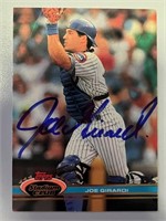 Cubs Joe Girardi Signed Card with COA