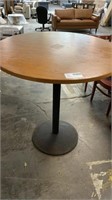 Bar Height Round Finished Wooden Table (42 L x 42