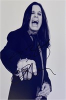 Autograph Signed 
Ozzy Osbourne Photo