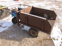 3 wheeled buggy w/ motor & dump bed (NOT RUNNING)