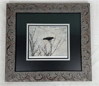 The Crow #1 Framed & Matted Print, Signed by