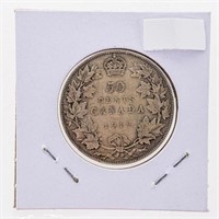 Canada 1919 Silver 50 cents