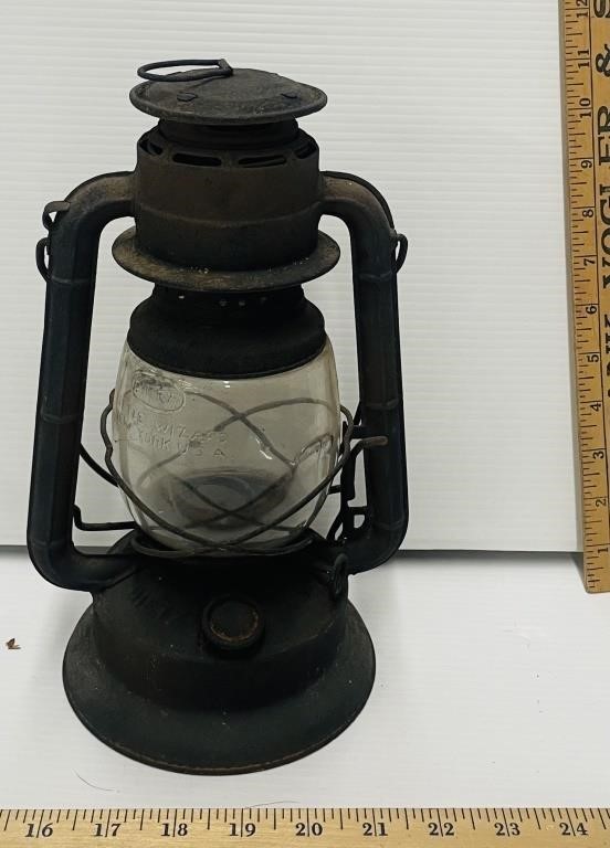 Antique Little Wizard Railroad Lantern