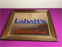 Labatt’s Beer Mirrored Bar Sign