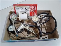 Lot Of Vehicle Testers Incl. Compression & Vacuum