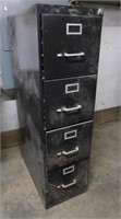 4-drawer File Cabinet 27" d