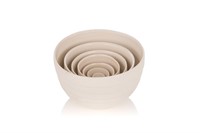 WHITE PORCELAIN NESTING BOWLS