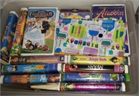 Box Of Disney V H S Tapes