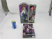 3 kit poupées Monster High et Zombie