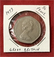 1973 Great Britain 50 Pence