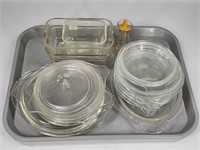 LOT OF VARIOUS PYREX LIDS