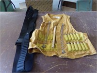 Shotgun vest and ammo belts