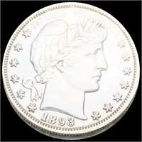 1893  Barber Silver Half Dollar UNCIRCULATED
