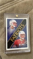 2000 Fleer Tradition Tom Brady Dave Stachelski Roo