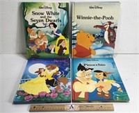 Disney Classic Books: Pinochio, Whiine-the-Pooh,