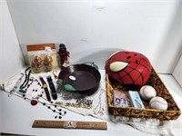 Jewelry, Spiderman Bike Helmet, Baseballs, Pan,