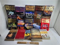 Books: Stuart Woods, James Patterson, Kellerman,