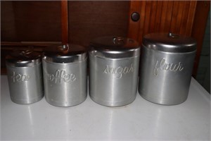 Hostess Ware Aluminum canister set