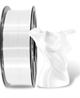 New MIKA3D Silk Shiny White PLA Filament, 1KG