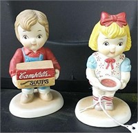 4" Porcelain Campbell's Soup Kids