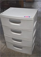4 Drawer Sterilite Storage Dresser
