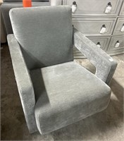 Modern Gray Valor Accent Chair