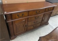 Beautiful Wood Buffet  6-Drawers 2-Doors