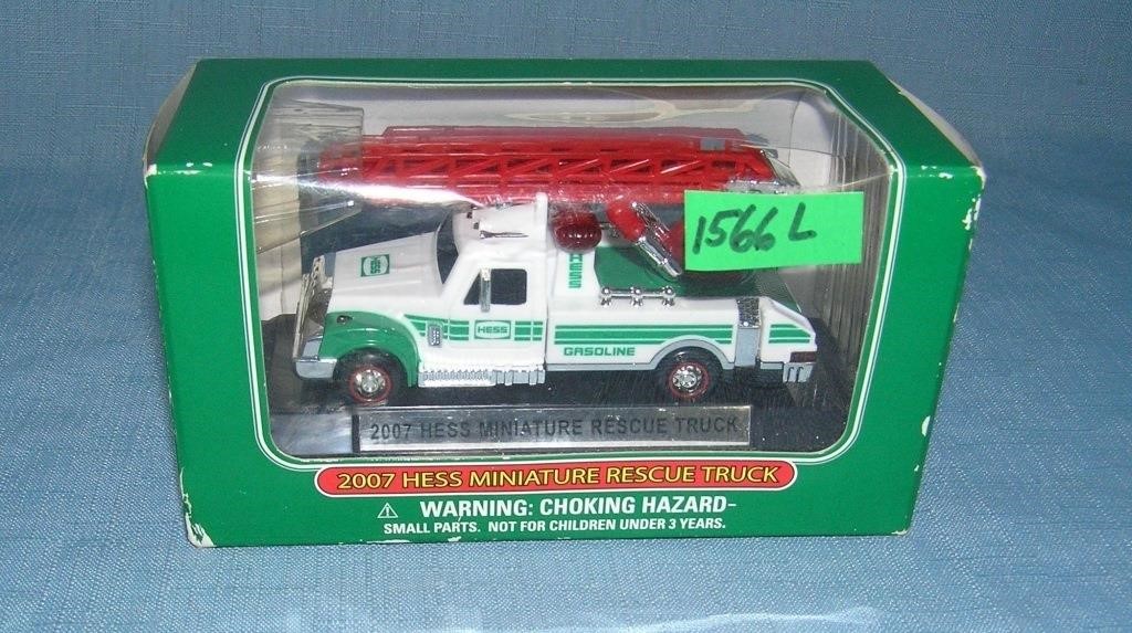 Vintage Hess miniature Rescue Truck