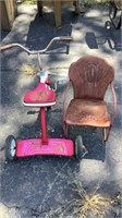Child’s Chair and Tricycle