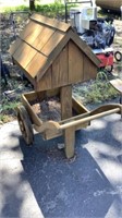 Wood Wagon With Cover