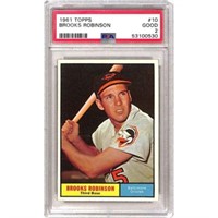 1961 Topps Brooks Robinson Psa 2