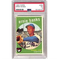 1959 Topps Ernie Banks Psa 3