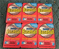Donruss Baseball 6 Packs of Cards