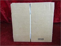 (25)Carboard shipping boxes. Unused.