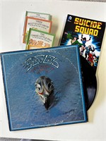 Eagles record, comic books