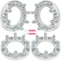 SCITOO 4Pcs 1 inch Wheel Spacers 8x6.5 to 8x6.5 wi