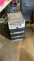 Plastic drawer, organizer unit